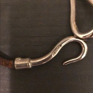 Authentic Hermès jumbo single tour hook bracelet